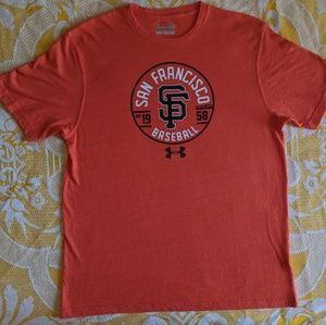 Under armour San Francisco Giants baseball tee L Under armour San Francisco Giants baseball tee L
